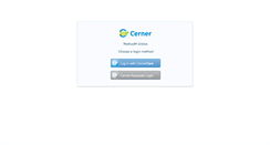 Desktop Screenshot of methodm.cerner.com